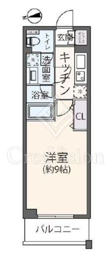 リージア新百合ヶ丘サウスコート　206号室　間取り