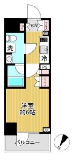 ベルグレード川崎AZ　301号室　間取り