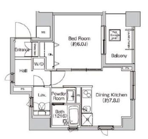 CAVANA北参道 (カバナ北参道)　401号室　間取り