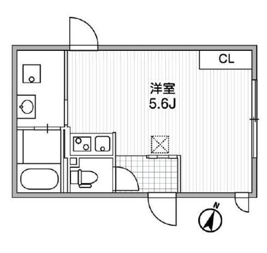 アレーロ代々木　305号室　間取り