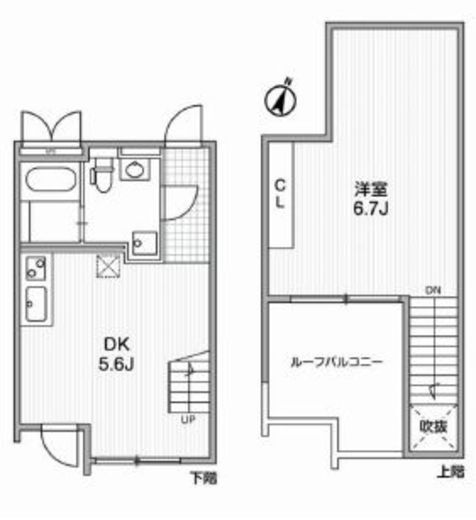 アレーロ代々木　402号室　間取り