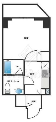 SOHO赤坂　802号室　間取り