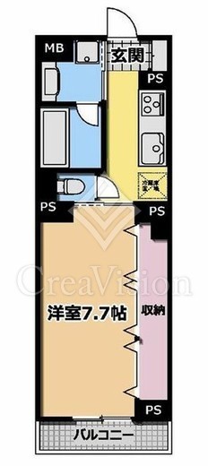 ラ・ヴィスタ西新宿2　202号室　間取り