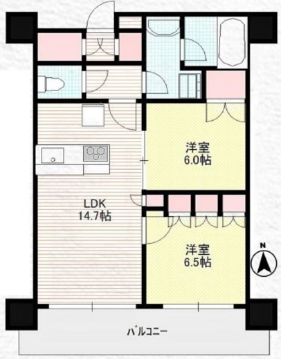 ザ・パークハウス晴海タワーズ ティアロレジデンス　2510号室　間取り