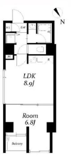 アーバンパーク代々木　306号室　間取り