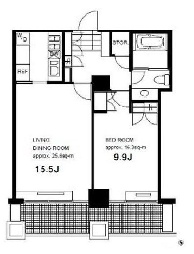 城山トラストコート　W204号室　間取り
