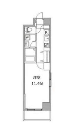 オーキッドレジデンス神田錦町　302号室　間取り