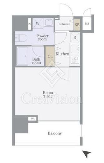 デュアレス麹町オニキス　203号室　間取り