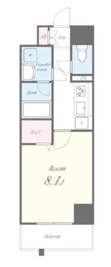 tanne　302号室　間取り