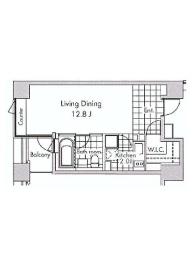 Blue　702号室　間取り