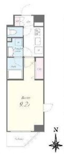 グランポート　501号室　間取り