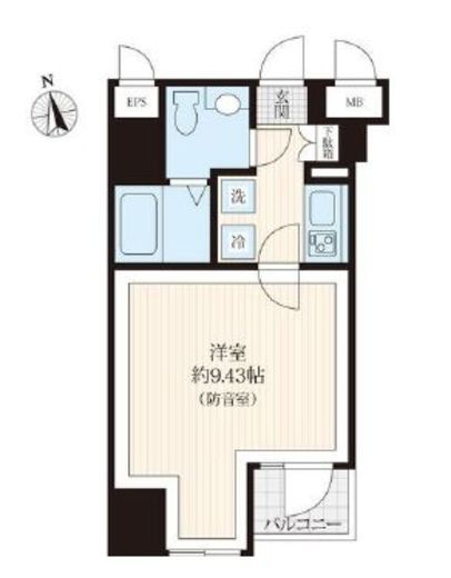 ラシクラスLAZO銀座イースト　402号室　間取り