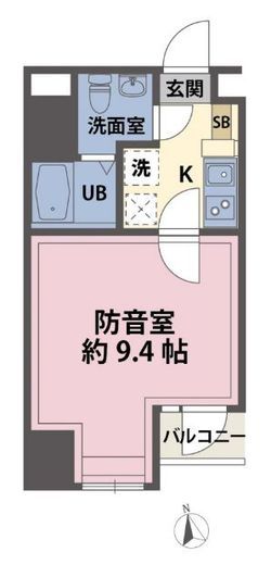 ラシクラスLAZO銀座イースト　502号室　間取り