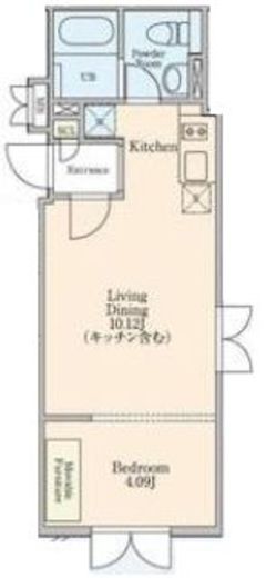 アレーロ上落合　204号室　間取り