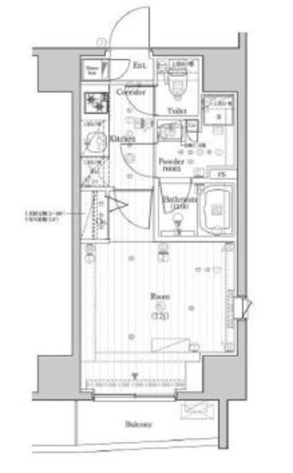 プレミアムキューブジー市谷甲良町　604号室　間取り