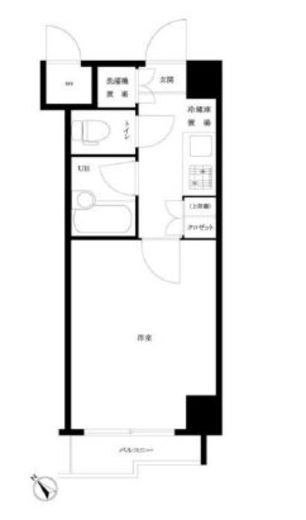 ルーブル神宮前　506号室　間取り