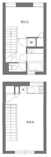 FARE YOYOGI-UEHARA （ファーレ代々木上原）　204号室　間取り