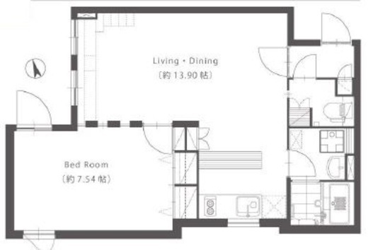 スタールト元代々木　202号室　間取り