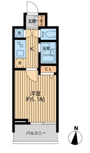 ＨＦ早稲田レジデンス　508号室　間取り
