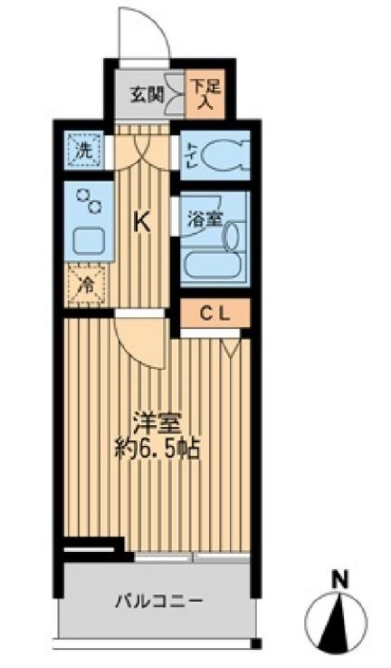 ＨＦ早稲田レジデンス　310号室　間取り