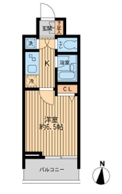 HF早稲田レジデンス　508号室　間取り