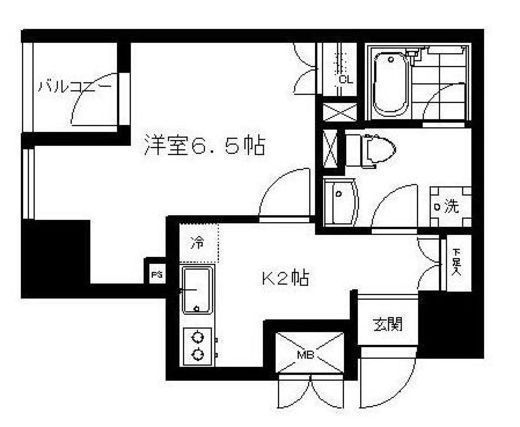 GLANZ　903号室　間取り