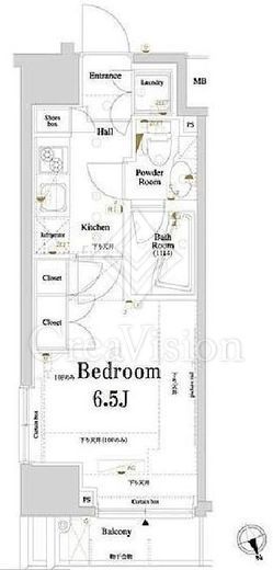 アクサス代々木アジールコート　601号室　間取り