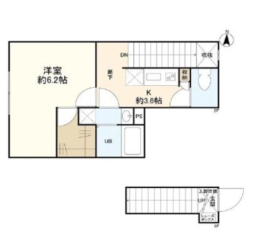 アステラホーム四谷大京町　202号室　間取り