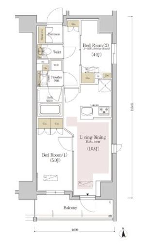アーバネックス銀座東3　903号室　間取り