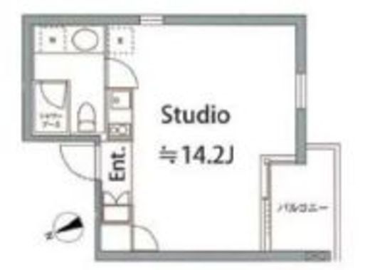 ラナイグレース北青山　201号室　間取り