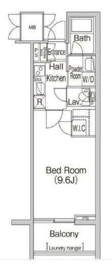 コンフォリア中落合　315号室　間取り