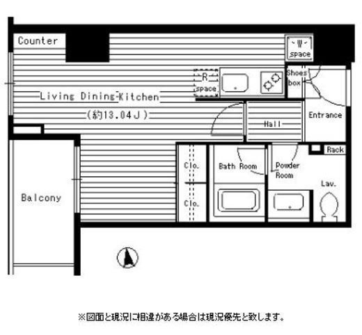レガーロ西早稲田　306号室　間取り
