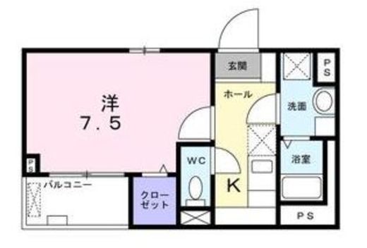ビレッジアップ渋谷　303号室　間取り