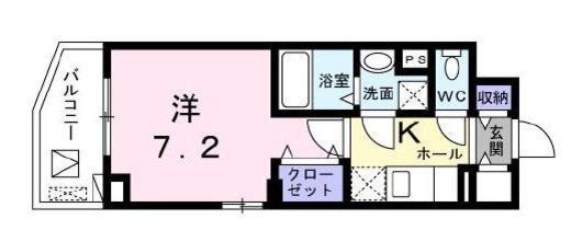 ビレッジアップ渋谷　401号室　間取り