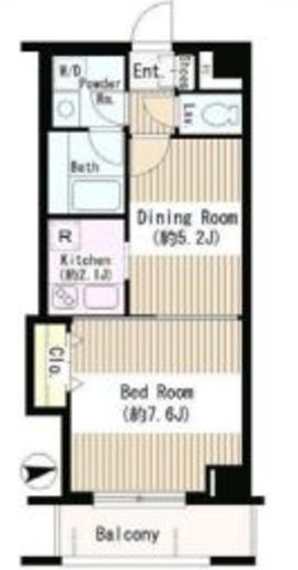 アミカル・エフ　112号室　間取り