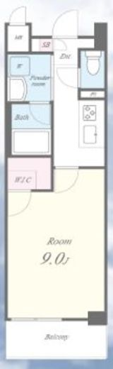 モンテルーチェ　503号室　間取り