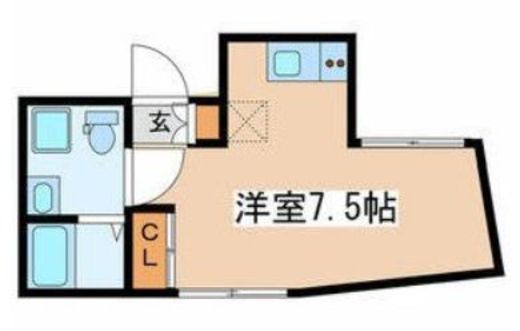 クオリア渋谷本町　302号室　間取り