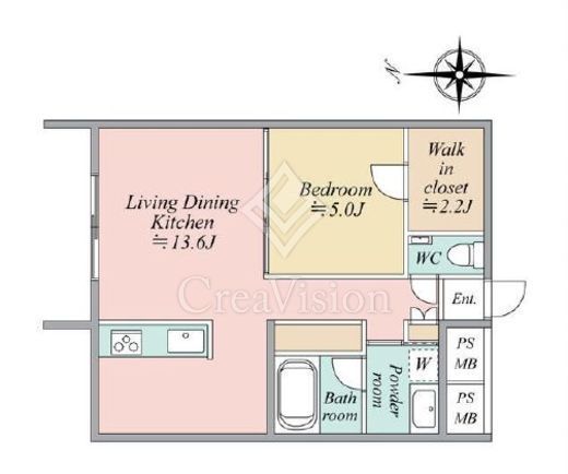 フォーリア西麻布CASA　302号室　間取り