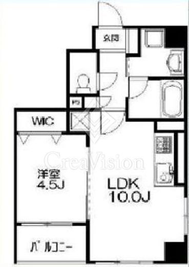 ユーノ新宿柏木　301号室　間取り