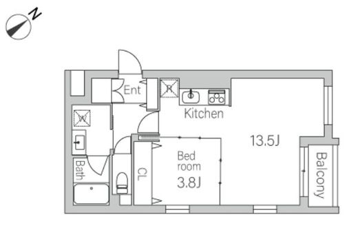 グランデュオ富ヶ谷2　305号室　間取り