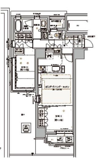レ・ジェイドクロス千代田神保町　501号室　間取り