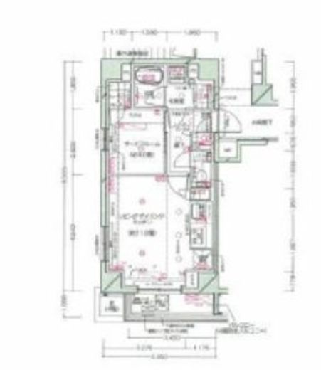 ピアース神楽坂HILLS　401号室　間取り