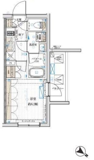 ブライズ笹塚　207号室　間取り