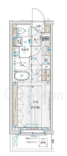 ブライズ笹塚　304号室　間取り