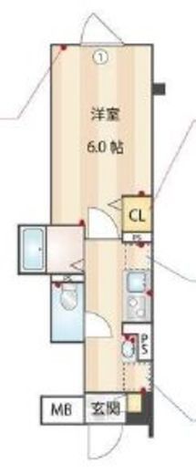 エルファーロ代々木上原Ⅱ　302号室　間取り
