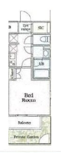 シトロン代々木　304号室　間取り