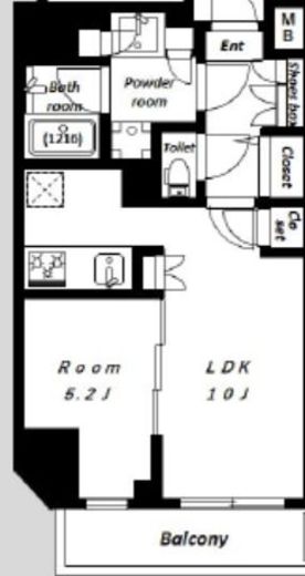 animo kudan (アニモクダン)　301号室　間取り