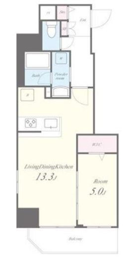 La Gracia四谷 (ラ・グラシア四谷)　1004号室　間取り