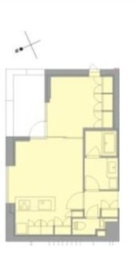 エス・テラス南青山　1101号室　間取り