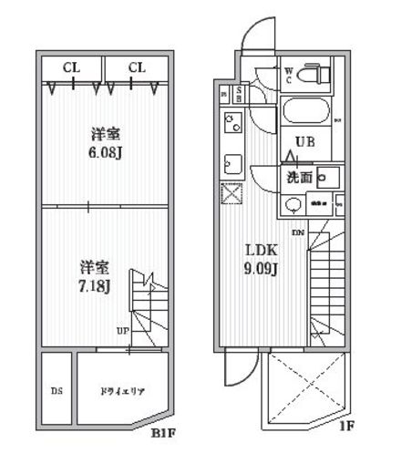 ALTERNA早稲田 (オルタナ早稲田)　104号室　間取り